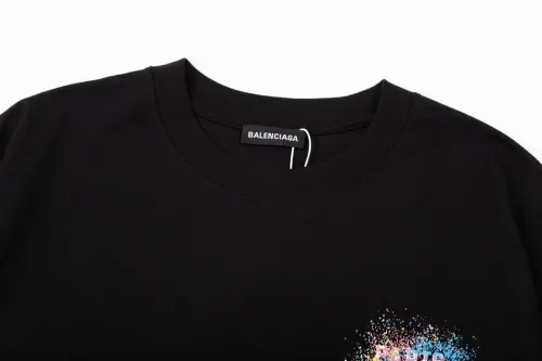 Balenciaga Luxury Brand Women Mens Short Sleeve T-Shirt   