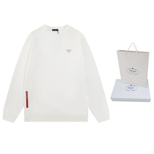 Prada Women Mens Sweatshirt Luxury Brand Mens Sweatshirts   