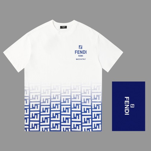 Fendi Luxury Brand Women Mens Short Sleeve T-Shirt   