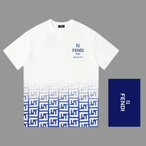 Fendi Luxury Brand Women Mens Short Sleeve T-Shirt   