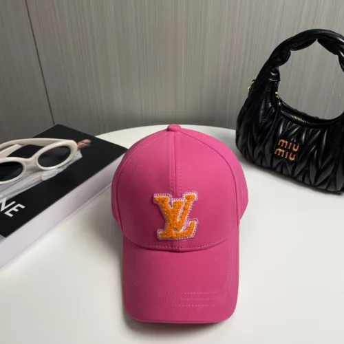 Louis Vuitton Men Womens Mens Cap Baseball Hat LV Signature Cap Luxury Brand with Original Box  