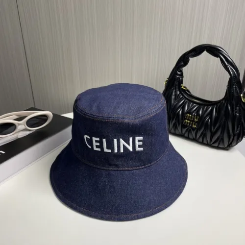Celine Men Womens Hats Luxury Brand Design Celine Bucket Hat with Original Box  
