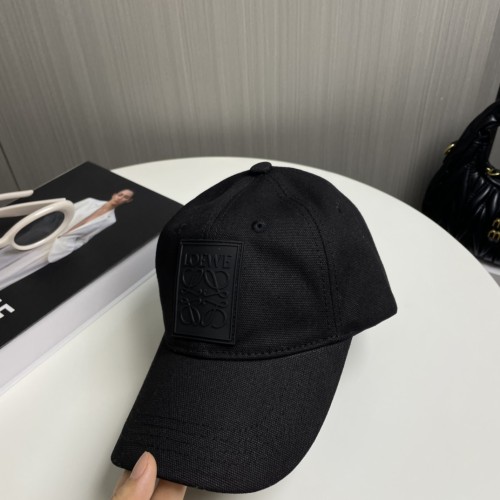 Loewe Men Womens Baseball Hat Luxury Brand Design Loewe Hats Patch cap in canvas with Original Box  