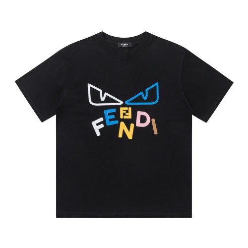 Fendi Luxury Brand Women Mens Short Sleeve T-Shirt   