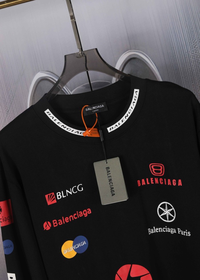 Balenciaga Womens Mens Long Sleeve Sweatshirt Luxury Brand Mens Sweatshirts   