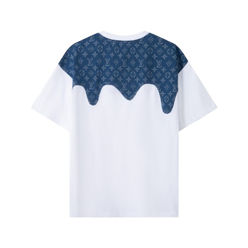 Louis Vuitton Luxury Brand Men Womens Short Sleeve T-Shirt   