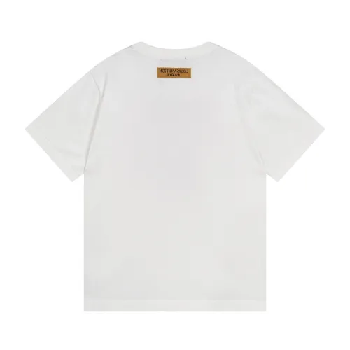 Louis Vuitton Luxury Brand Men Womens Short Sleeve T-Shirt Cotton Short-Sleeved Crewneck 1ABJ8L   