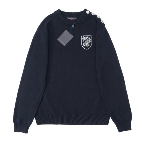 Louis Vuitton Men Womens Sweater Knitwear Luxury Brand Mens Sweaters Top Quality   