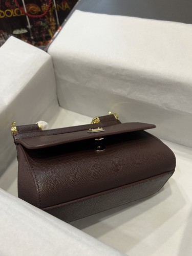 Dolce&Gabbana Womens Bags Shoulder Bag in quilted nappa leather Luxury Brand with Original Box  