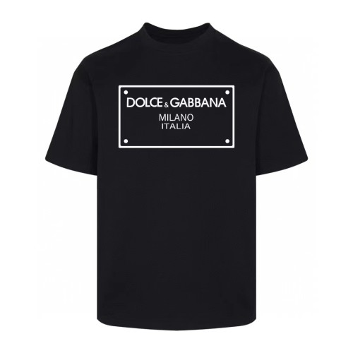 Dolce&Gabbana Luxury Brand Women Mens Short Sleeve T-Shirt   