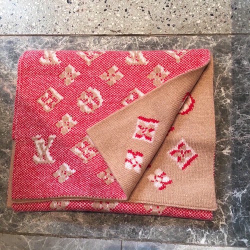 Louis Vuitton Scarves Men Womens Fashion Scarf with Original Box   