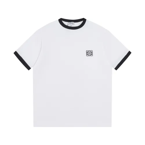 Loewe Luxury Brand Men Womens Short Sleeve T-Shirt Slim fit T-shirt in cotton S359Y22X28   