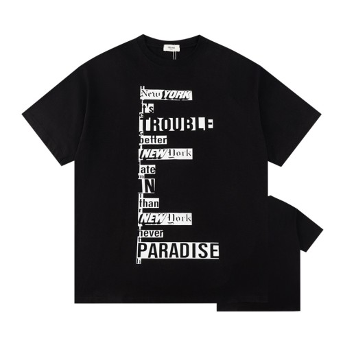 Celine Luxury Brand Women Mens Short Sleeve T-Shirt   