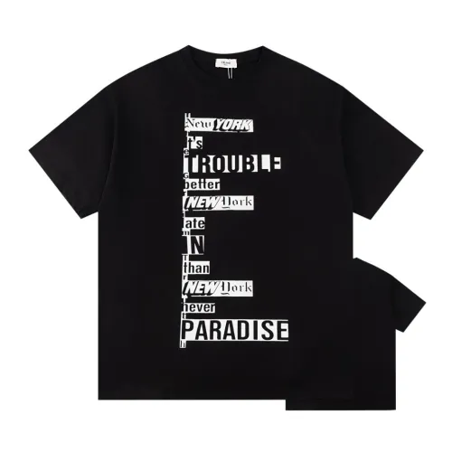 Celine Luxury Brand Women Mens Short Sleeve T-Shirt   