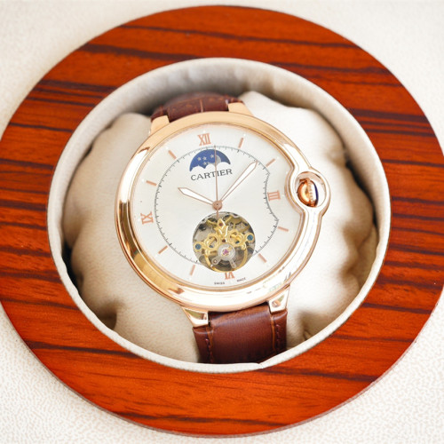 Cartier Mens Watch Luxury Brand Design Fashion Type with Original Box