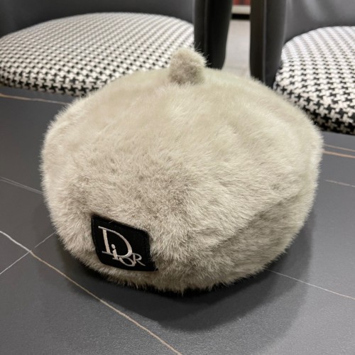 Dior Womens Beret Hat Luxury Brand Design Dior Cap with Original Box  