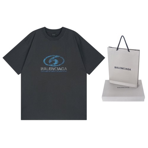 Balenciaga Luxury Brand Women Mens Short Sleeve T-Shirt   
