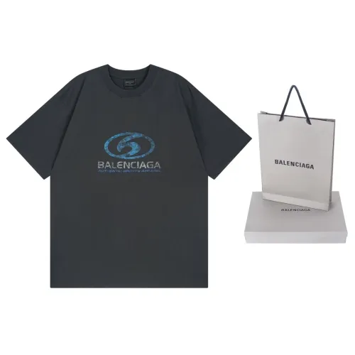 Balenciaga Luxury Brand Women Mens Short Sleeve T-Shirt   