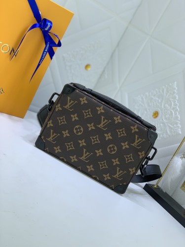Louis Vuitton Womens Mens Bag Luxury Brand Fashion Type Handle Soft Trunk with Original Box  