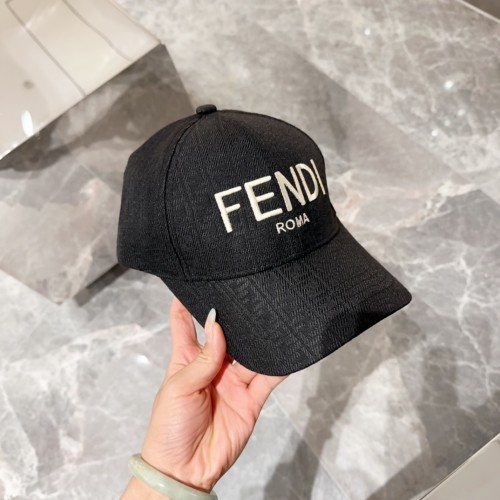 Fendi Men Womens Baseball Hat Luxury Brand Design Fendi Cap with Original Box  