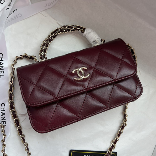 Chanel Womens Bags Crossbody Bag Mini Flap Bag Luxury Brand Chain Shoulder Bag with Original Box   