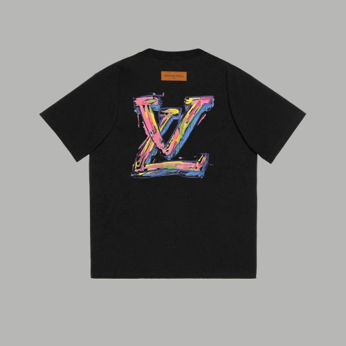Louis Vuitton Luxury Brand Men Womens Short Sleeve T-Shirt   
