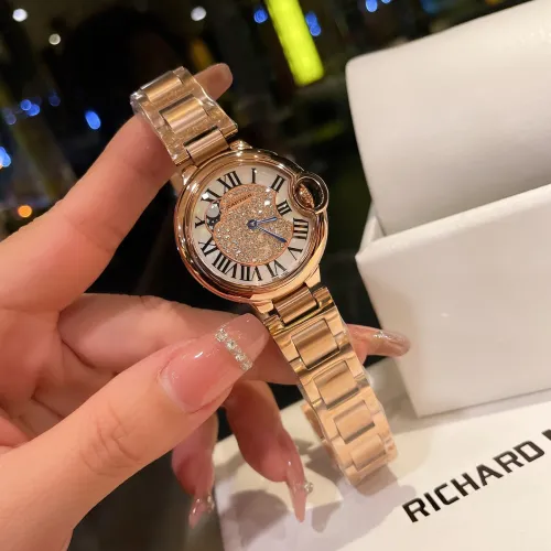 Cartier Womens Watch Luxury Brand Design Fashion Type with Original Box