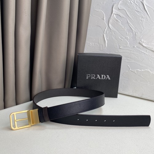 Prada Mens Belt Luxury Brand Fashion Men Belts with Original Box