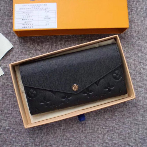 Louis Vuitton Mens Womens Wallets Purse Luxury Brand Designer SARAH WALLET M61182 with Original Box