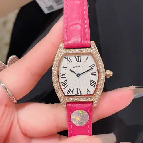 Cartier Womens Watch Luxury Brand Design Fashion Type with Original Box
