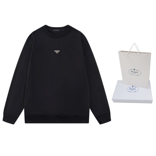 Prada Women Mens Sweatshirt Luxury Brand Mens Sweatshirts   