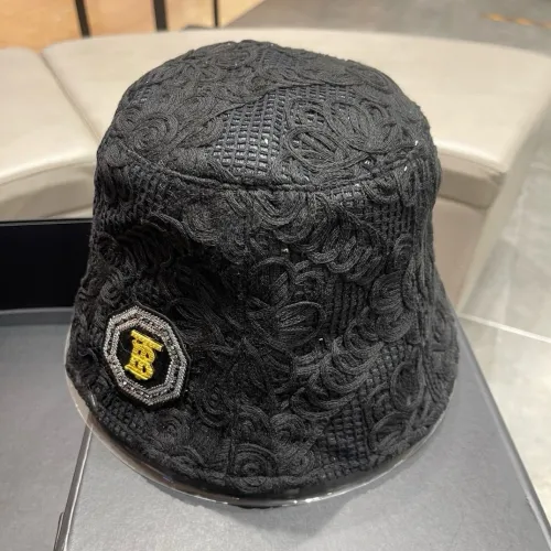 Burberry Womens Cap Bucket Hat Luxury Brand with Original Box  