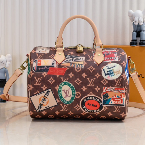 Louis Vuitton Womens Bags Luxury Brand Fashion Type Louis Vuitton SPEEDY BANDOULIÈRE 30 with Original Box M46268