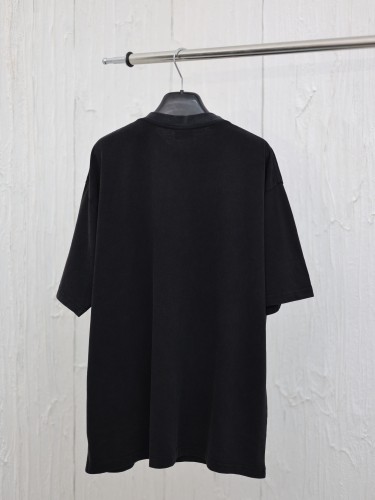 Balenciaga Luxury Brand Women Mens Short Sleeve T-Shirt Montaigne T Shirt