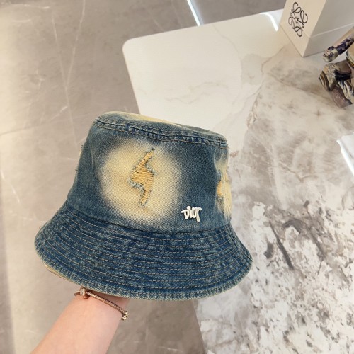 Dior Men Womens Bucket Hat Luxury Brand Design Dior Cap with Original Box  