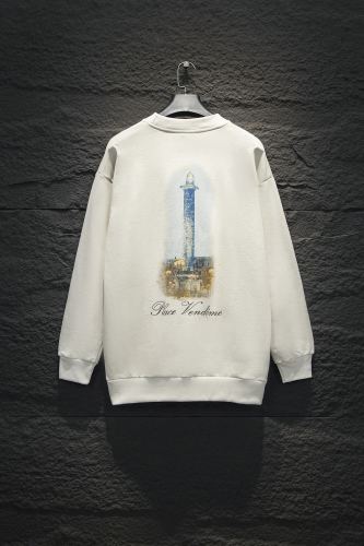 Balenciaga Womens Mens Long Sleeve Sweatshirt Luxury Brand Mens Sweatshirts   