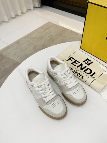 Fendi Mens Shoes Fashion Sneakers Luxury Brand Casual Fendi Trainer Sneakers Match Basse Shoes for Men with Original Box