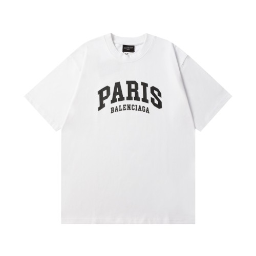 Balenciaga Luxury Brand Women Mens Short Sleeve T-Shirt   