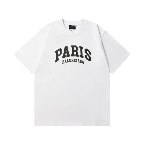 Balenciaga Luxury Brand Women Mens Short Sleeve T-Shirt   