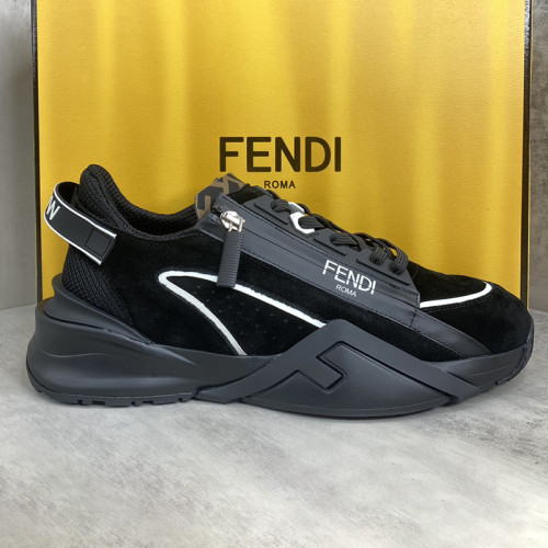 Fendi Mens Shoes Fashion Sneakers Luxury Brand Casual Fendi Flow Low-Top Sneakers Shoes for Men with Original Box Whatsapp 