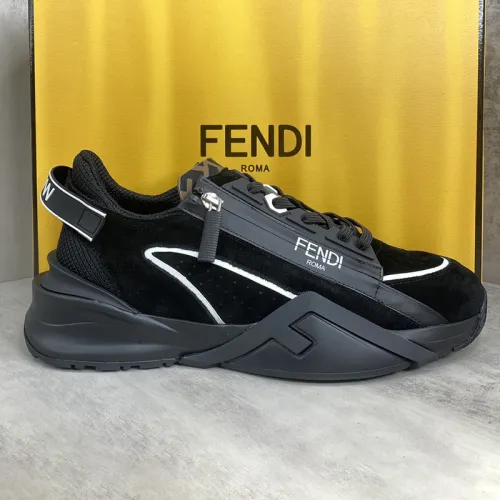 Fendi Mens Shoes Fashion Sneakers Luxury Brand Casual Fendi Flow Low-Top Sneakers Shoes for Men with Original Box Whatsapp 