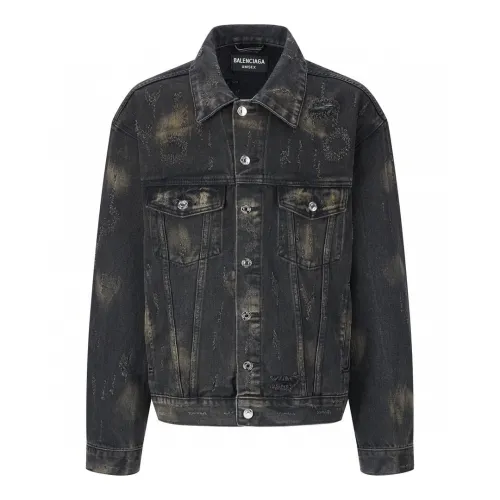 Balenciaga Men Womens Jacket Denim Coat Luxury Brand Mens Jackets Top Quality   