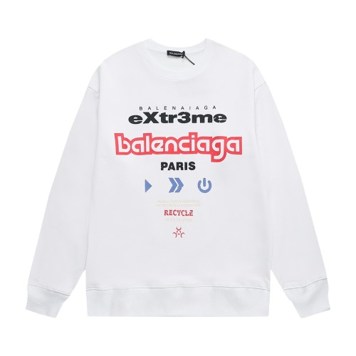 Balenciaga Womens Mens Long Sleeve Sweatshirt Luxury Brand Mens Sweatshirts   