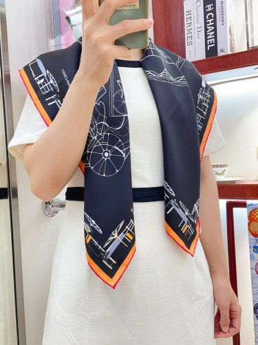 Hermes Scarves Womens Fashion Scarf Shawl 069