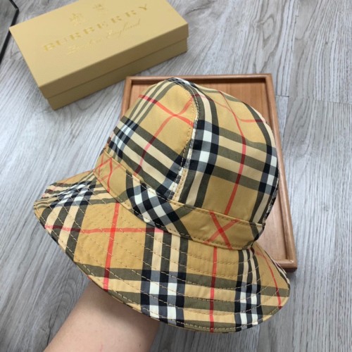 Burberry Womens Mens Cap Bucket Hat Luxury Brand with Original Box  