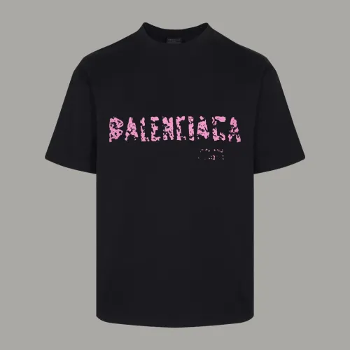 Balenciaga Luxury Brand Women Mens Short Sleeve T-Shirt   