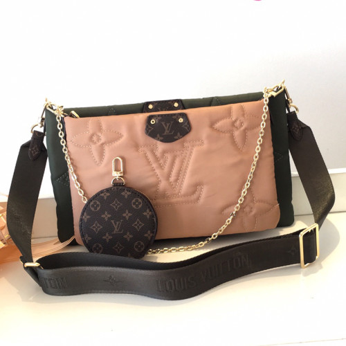 Louis Vuitton Womens Bags Clutch Wallets Luxury Brand Fashion Type Messenger Bags Multi Pochette Accessoires  