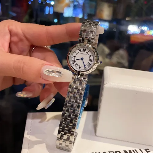 Cartier Womens Watch Luxury Brand Design Fashion Type with Original Box