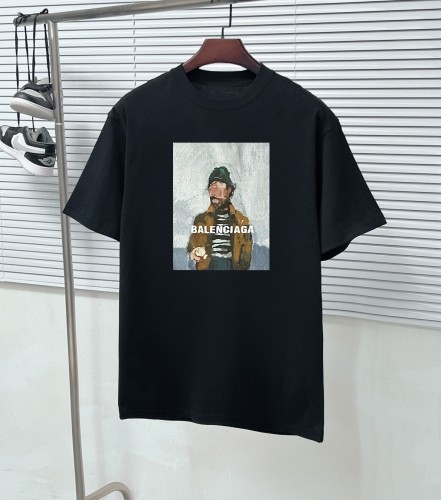 Balenciaga Luxury Brand Women Mens Short Sleeve T-Shirt   