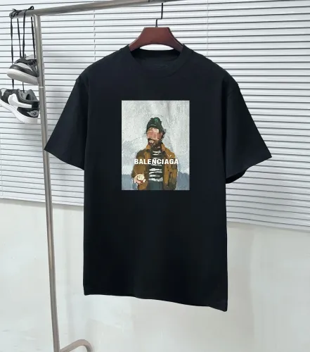 Balenciaga Luxury Brand Women Mens Short Sleeve T-Shirt   